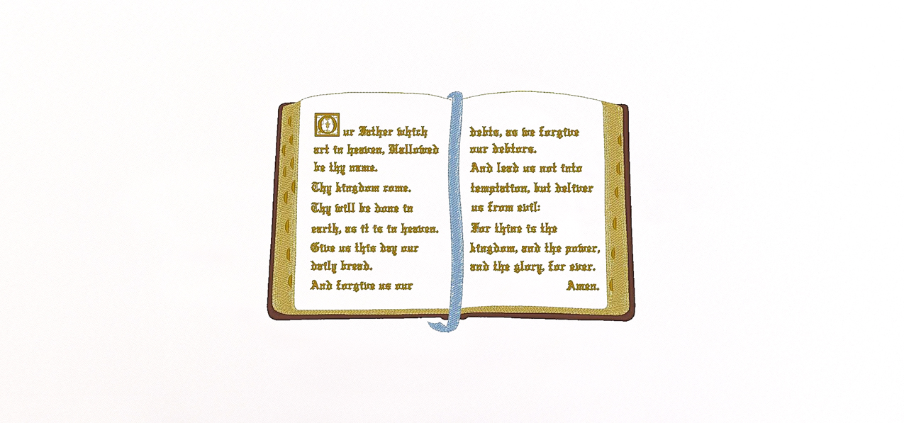 90 5597 Open Bible White